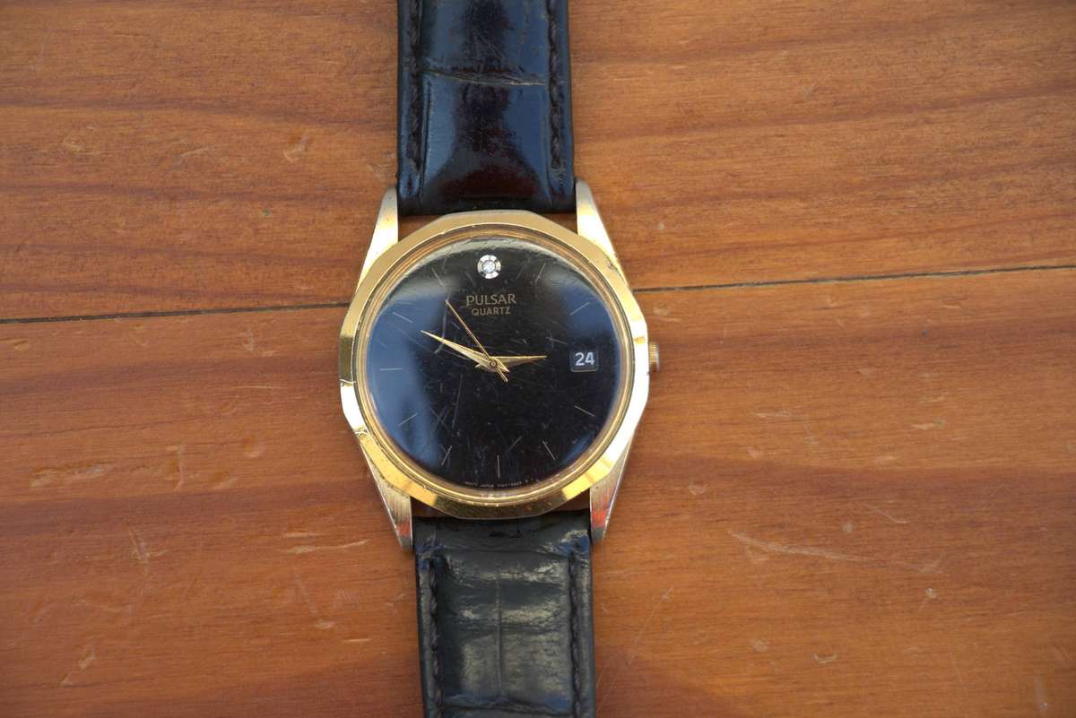 VINTAGE PULSAR MENS DRESS WATCH