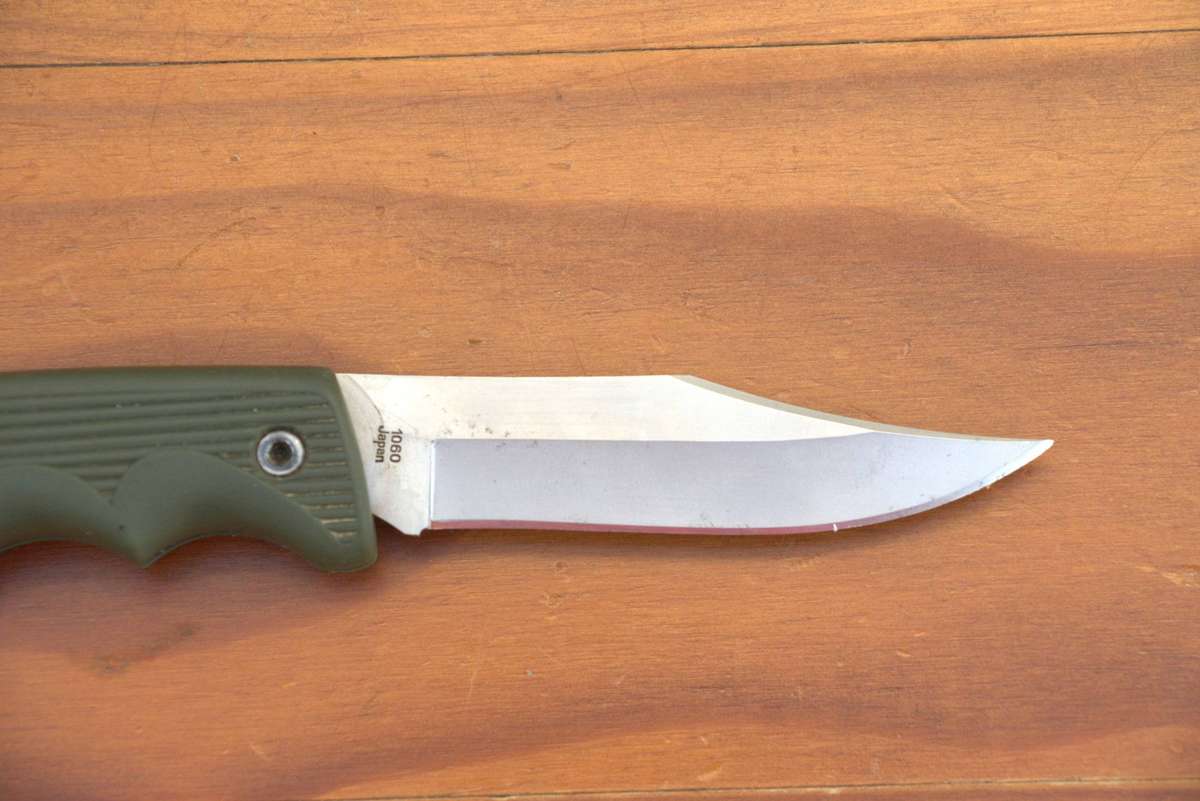 VINTAGE KERSHAW BLACK HORSE FOLDING KNIFE - 1060 JAPAN