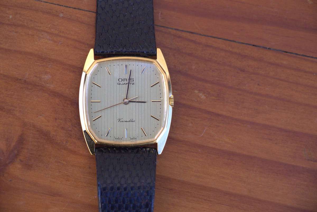 VINTAGE ORIS VERSAILLES GENTS WATCH - STORE DISPLAY / DEMO