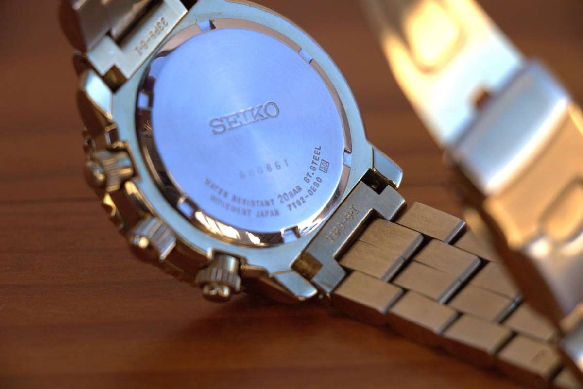 SEIKO FLIGHTMASTER CHRONOGRAPH ALARM WATCH - 7T82-0EB0