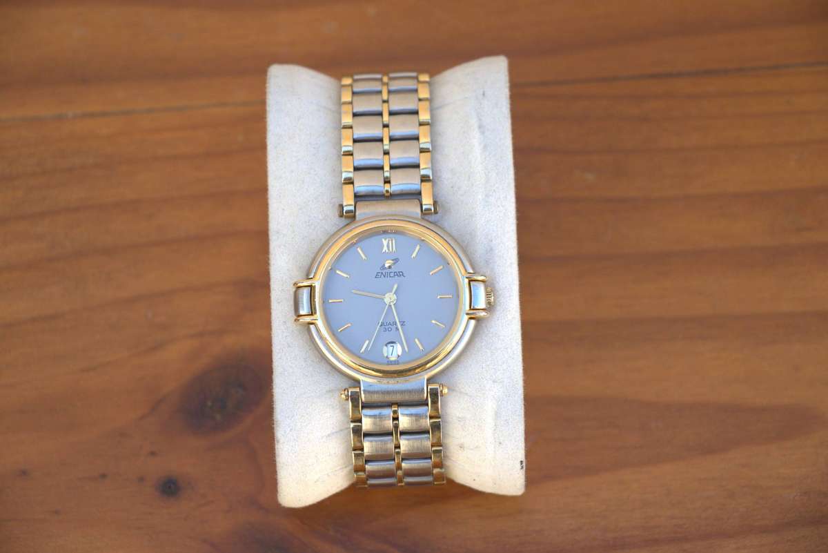 RARE VINTAGE ENICAR SWISS MADE WATCH - REF. 955.390