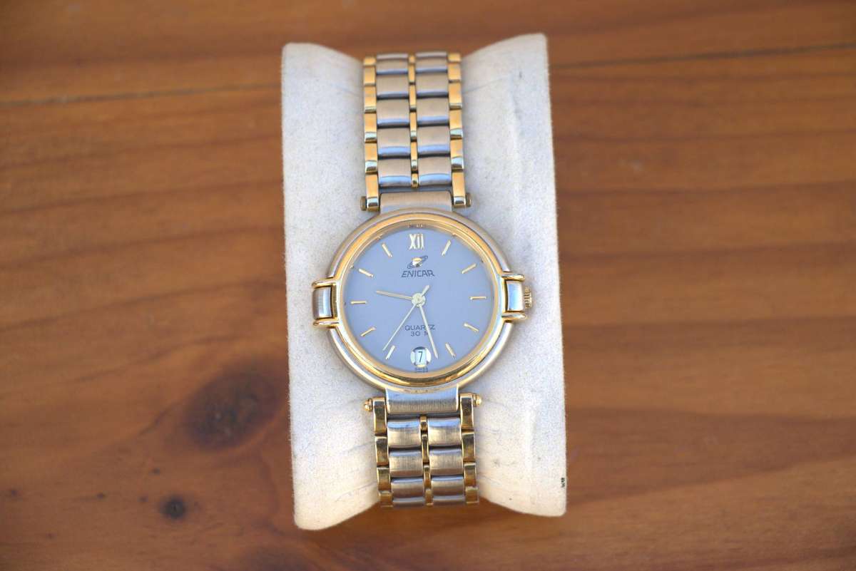RARE VINTAGE ENICAR SWISS MADE WATCH - REF. 955.390