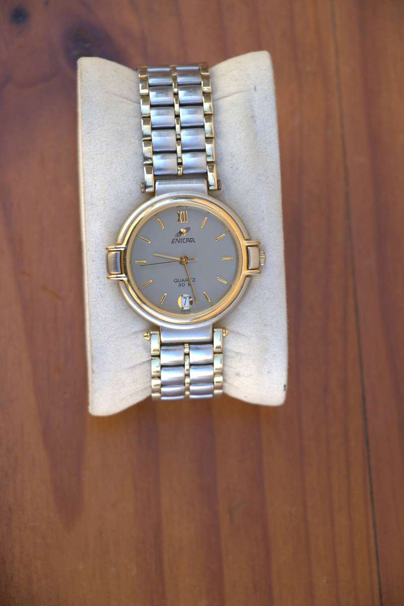 RARE VINTAGE ENICAR SWISS MADE WATCH - REF. 955.390