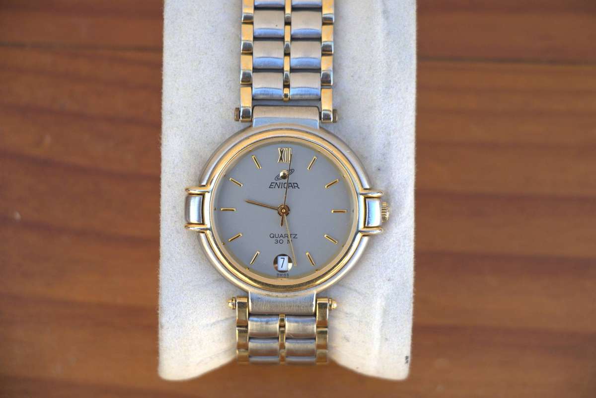 RARE VINTAGE ENICAR SWISS MADE WATCH - REF. 955.390