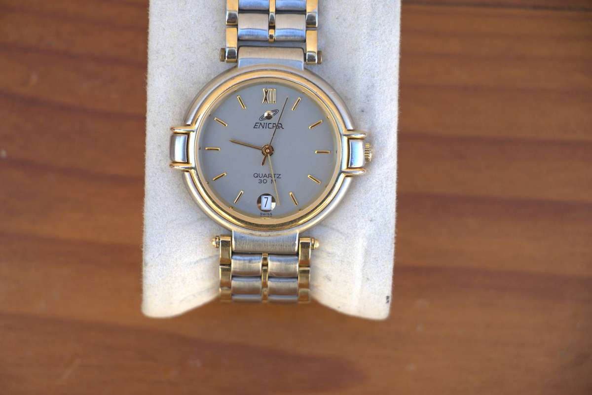 RARE VINTAGE ENICAR SWISS MADE WATCH - REF. 955.390