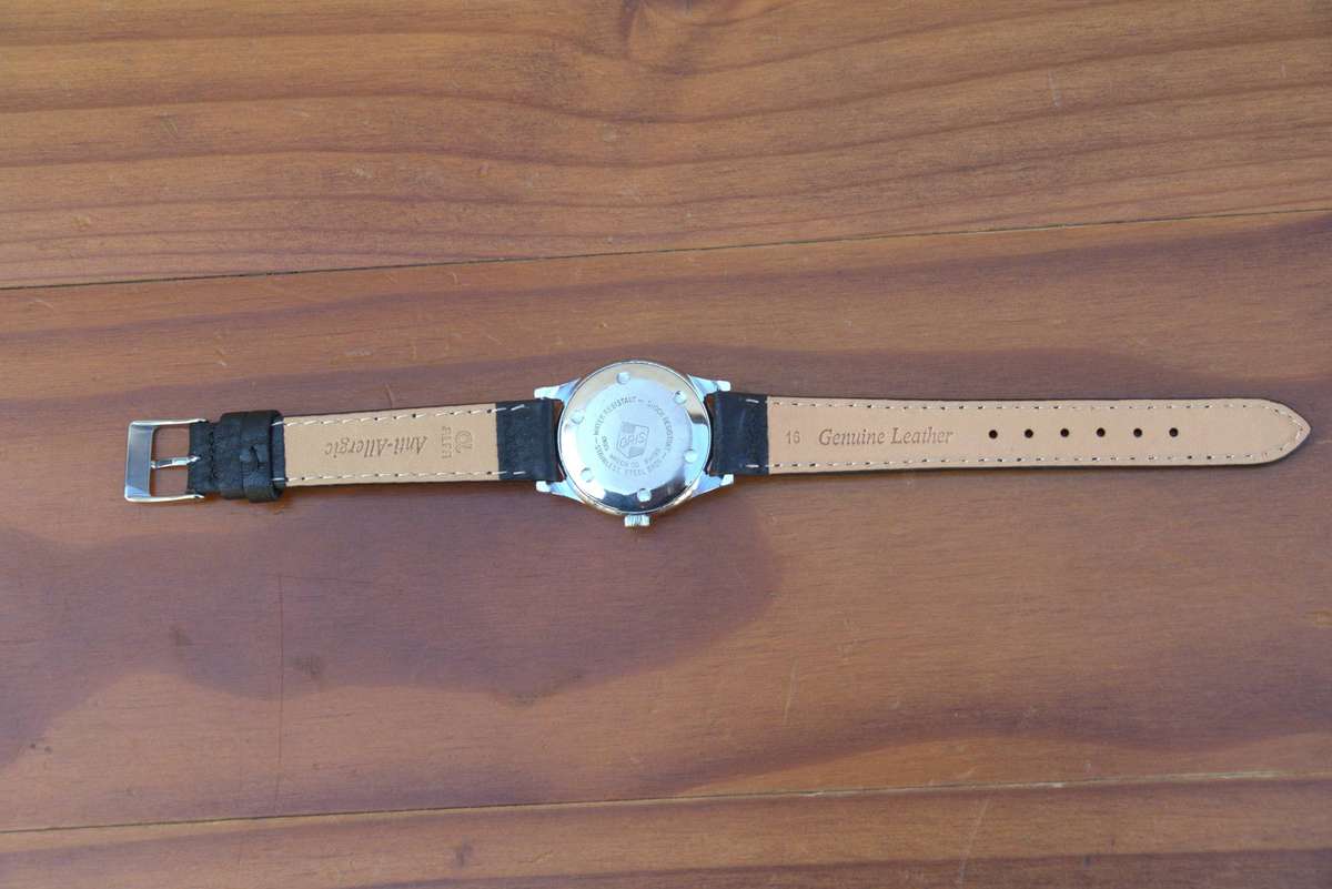 VINTAGE ORIS POINTER DATE WATCH - WHITE DIAL