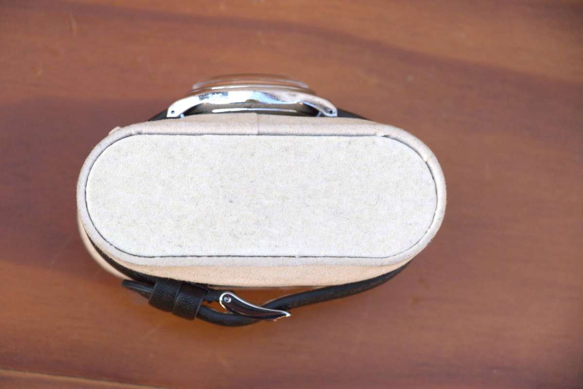 VINTAGE ORIS POINTER DATE WATCH - WHITE DIAL