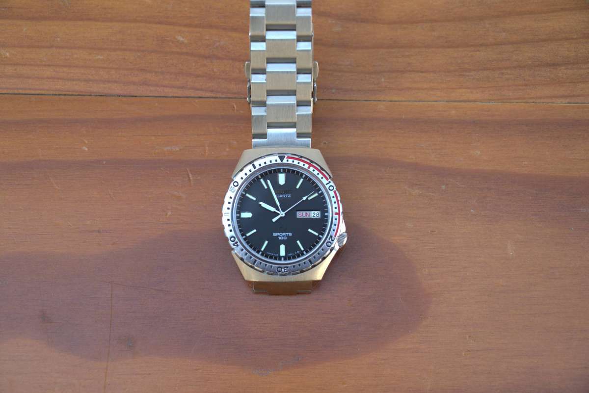 RARE SEIKO SQ VINTAGE WATCH - REF. A7123-8210