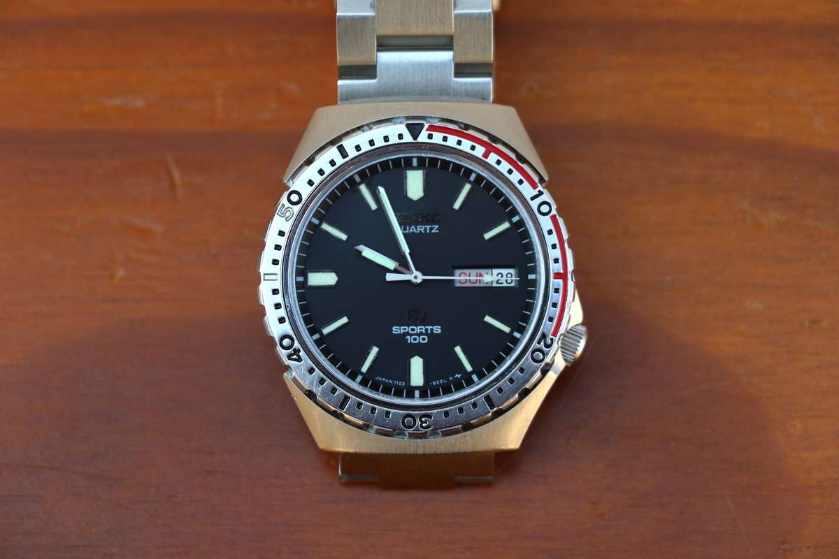 RARE SEIKO SQ VINTAGE WATCH - REF. A7123-8210