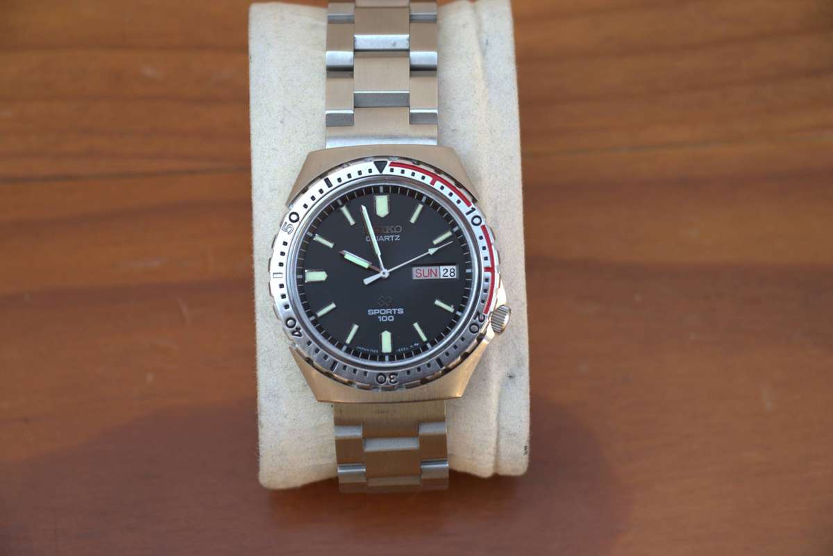 RARE SEIKO SQ VINTAGE WATCH - REF. A7123-8210