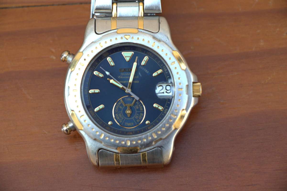 RARE SEIKO VINTAGE 'DANCING HANDS' WATCH - REF. 6M25-6000