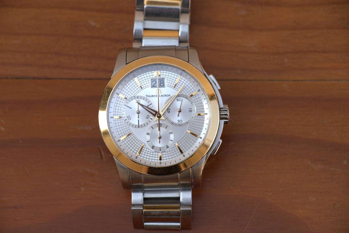 MAURICE LACROIX MIROS CHRONOGRAPH WATCH - REF. MI 1077