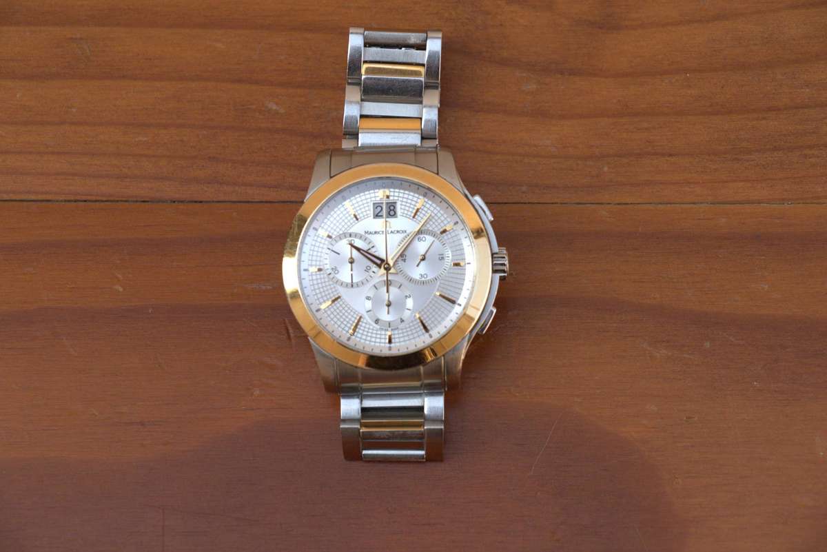 MAURICE LACROIX MIROS CHRONOGRAPH WATCH - REF. MI 1077