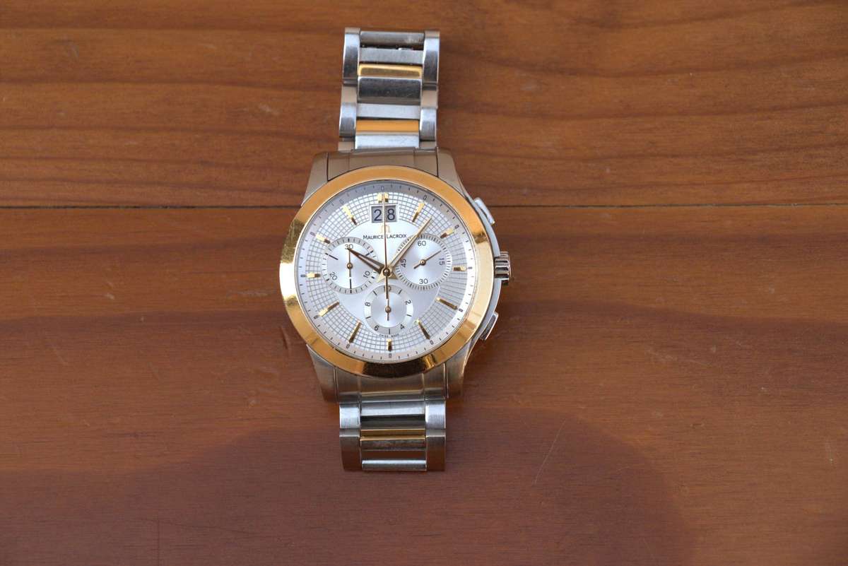 MAURICE LACROIX MIROS CHRONOGRAPH WATCH - REF. MI 1077