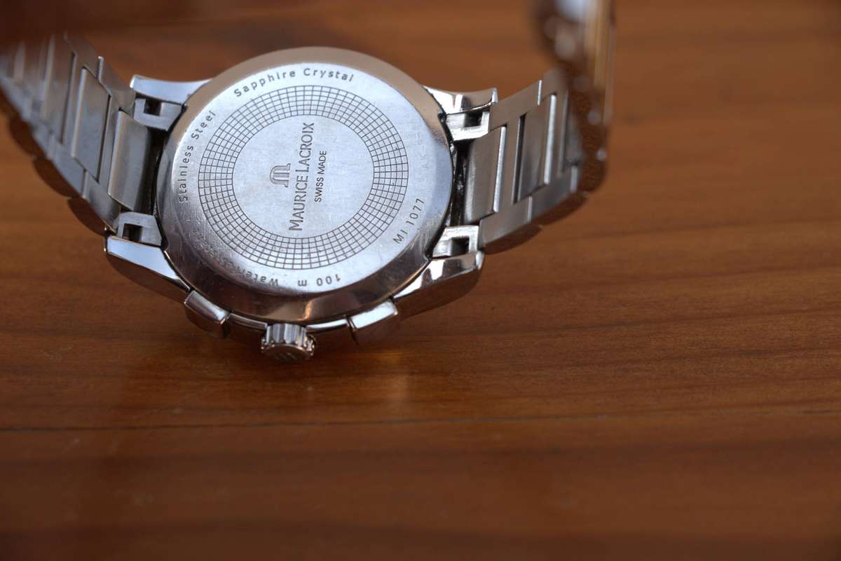 MAURICE LACROIX MIROS CHRONOGRAPH WATCH - REF. MI 1077