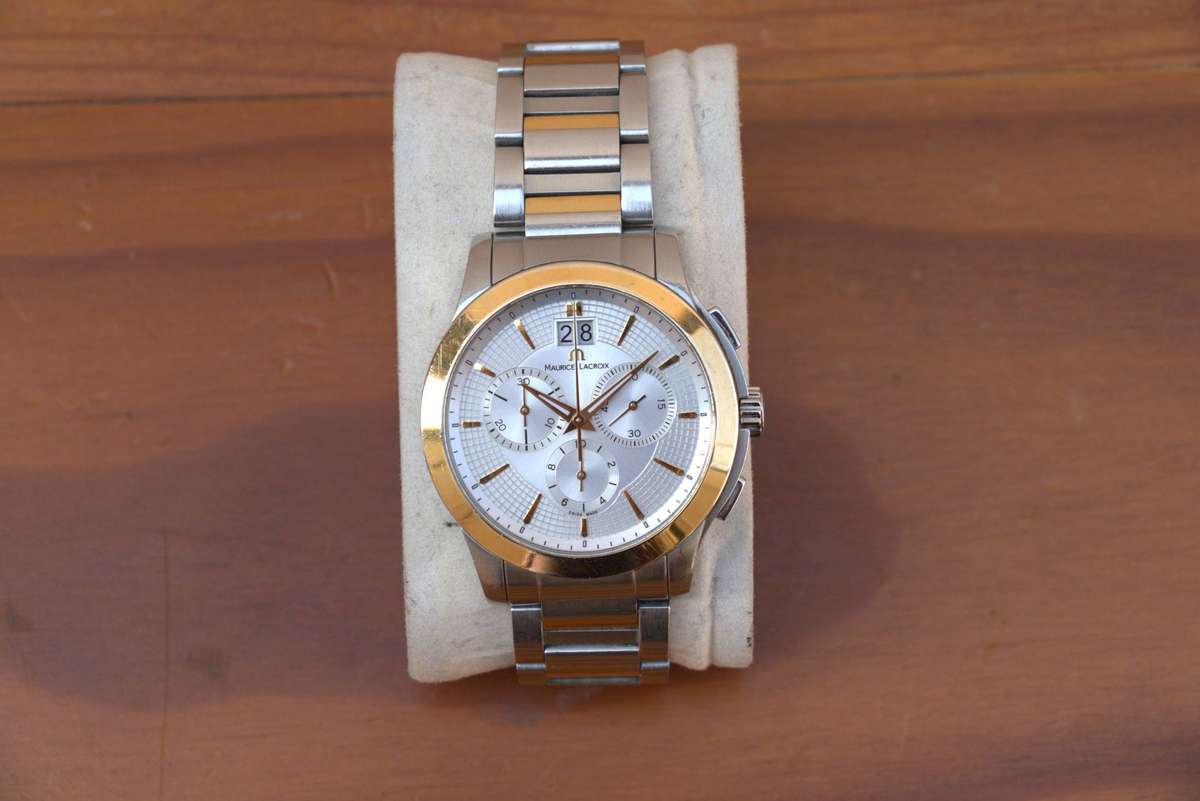 MAURICE LACROIX MIROS CHRONOGRAPH WATCH - REF. MI 1077