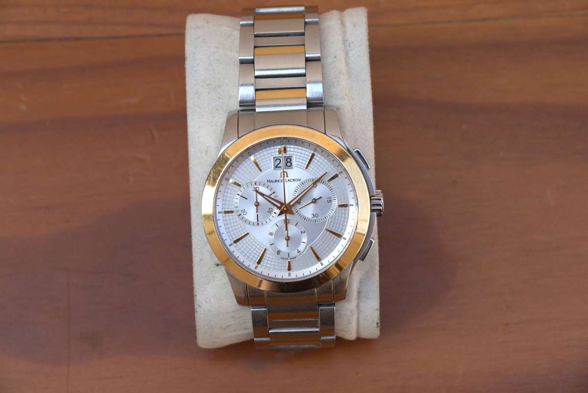 MAURICE LACROIX MIROS CHRONOGRAPH WATCH - REF. MI 1077