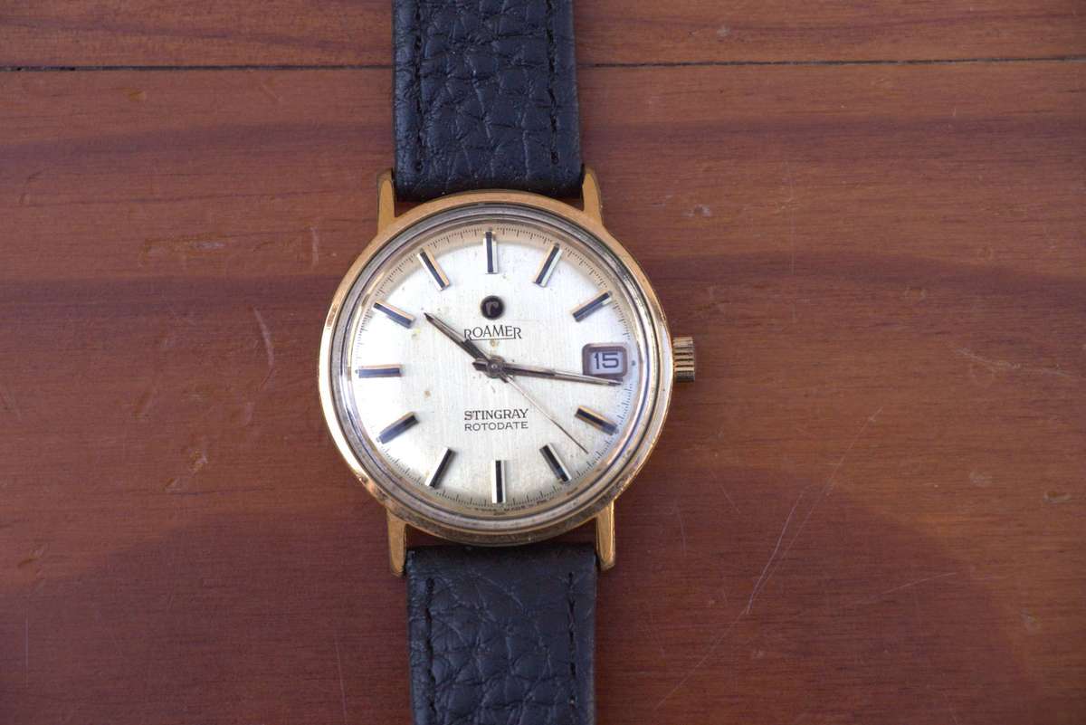 VINTAGE ROAMER STINGRAY ROTODATE WATCH