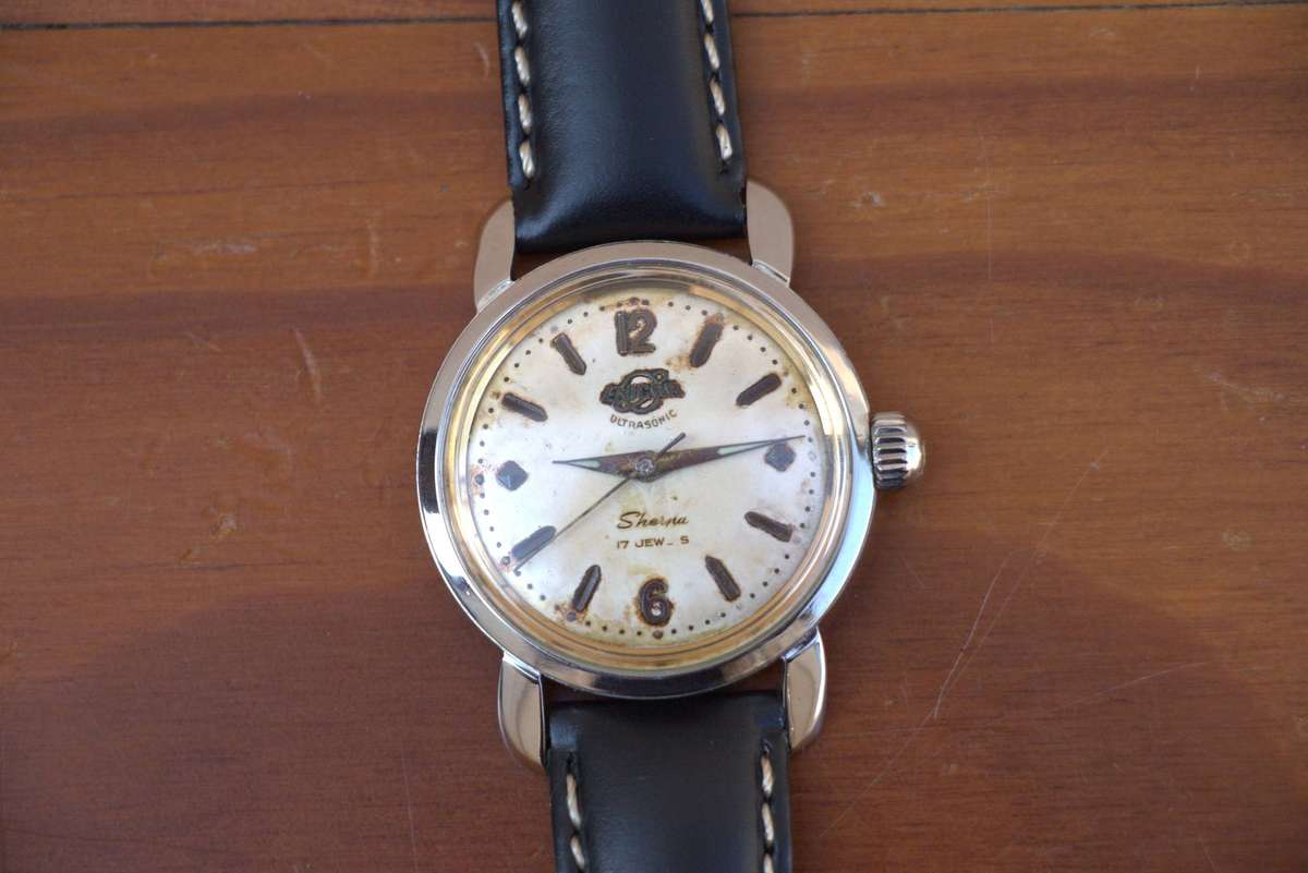 VINTAGE ENICAR SHERPA ULTRASONIC MANUAL WIND WATCH