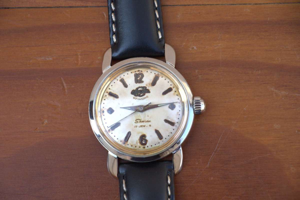 VINTAGE ENICAR SHERPA ULTRASONIC MANUAL WIND WATCH