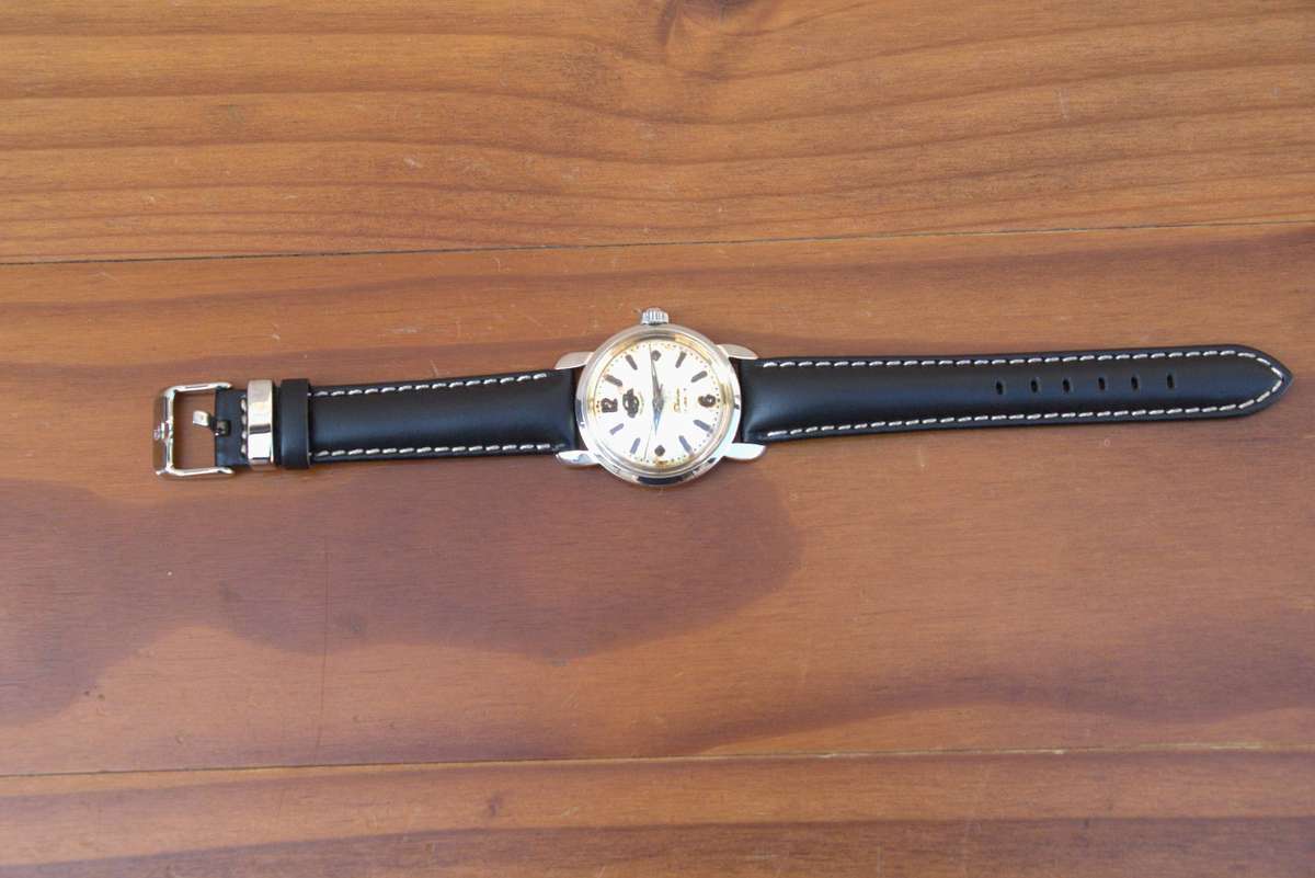 VINTAGE ENICAR SHERPA ULTRASONIC MANUAL WIND WATCH