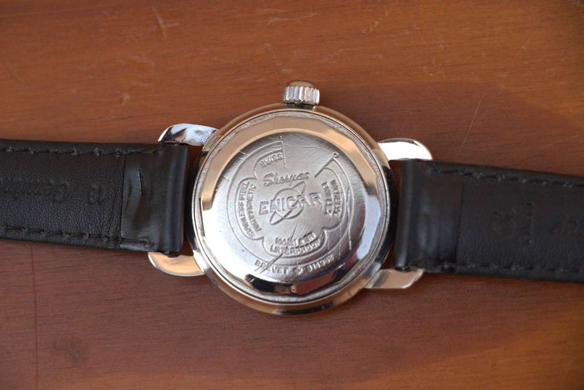 VINTAGE ENICAR SHERPA ULTRASONIC MANUAL WIND WATCH