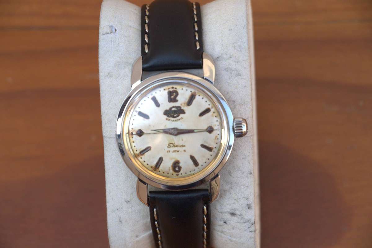VINTAGE ENICAR SHERPA ULTRASONIC MANUAL WIND WATCH