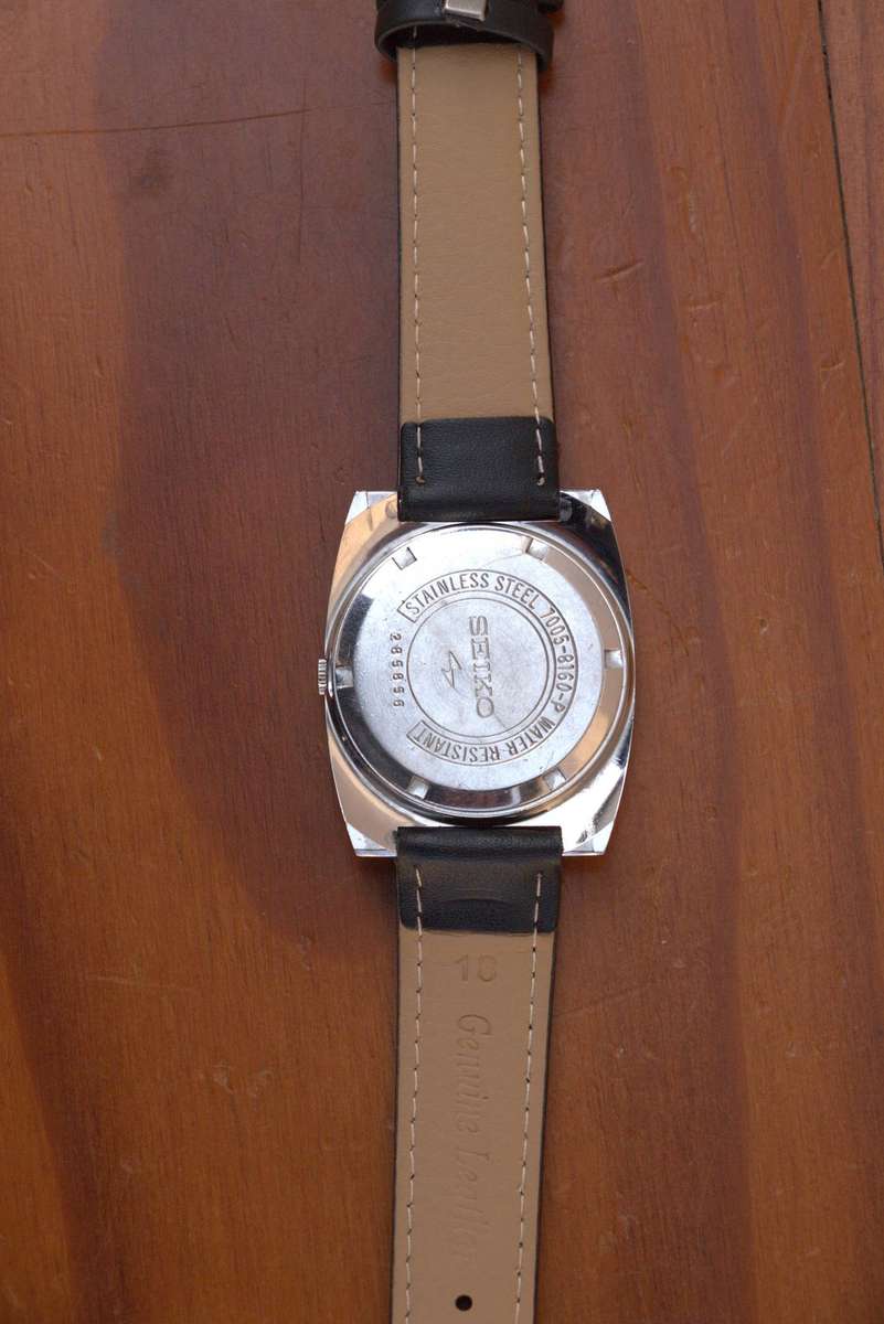 RARE VINTAGE 1972 SEIKO AUTOMATIC WATCH - REF. 7005-8160-P