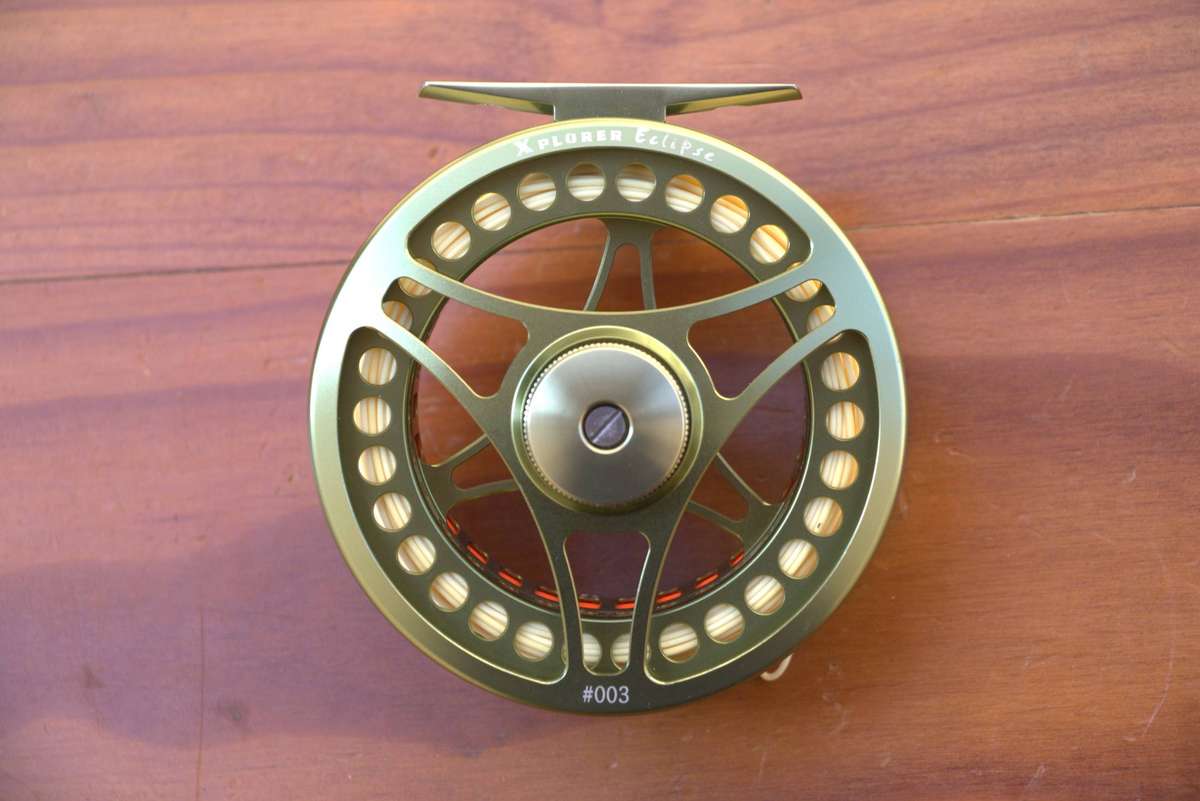 XPLORER ECLIPSE #003 FLY FISHING REEL WITH FLY LINE