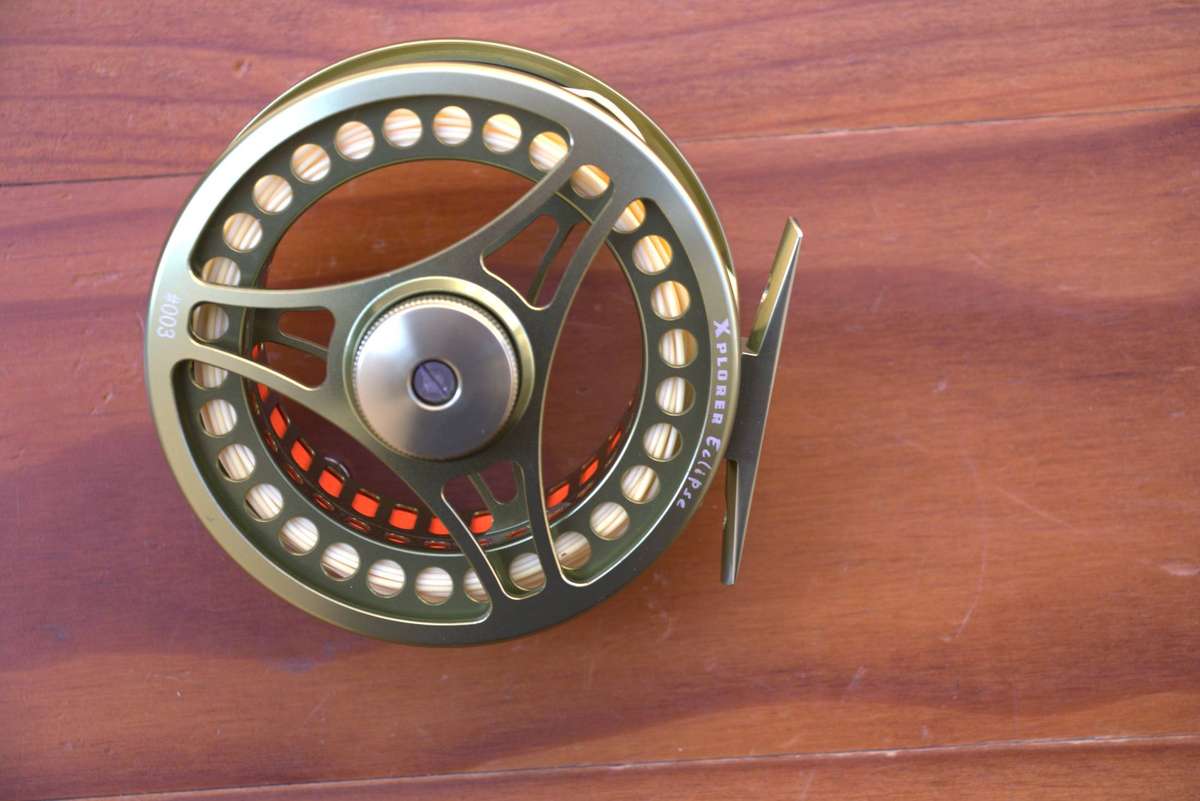 XPLORER ECLIPSE #003 FLY FISHING REEL WITH FLY LINE