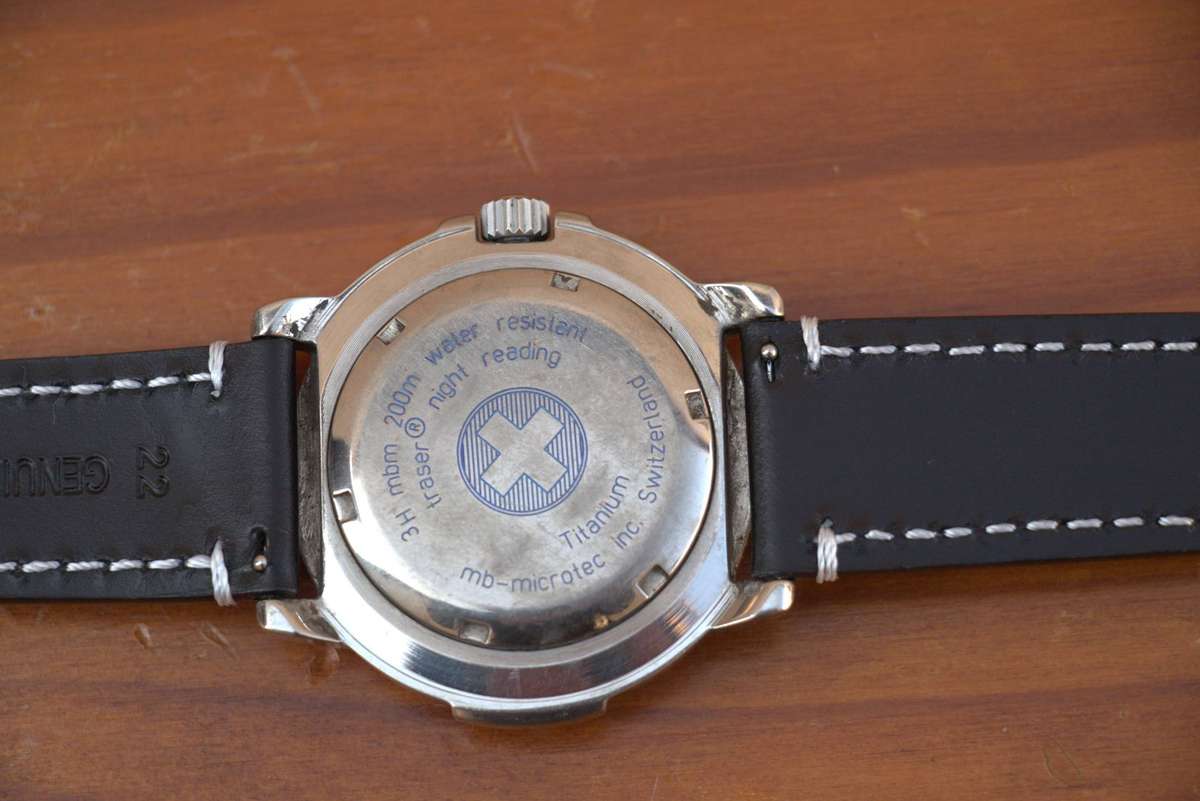 TRASER TITANIUM 'NIGHT READING' WATCH - SWISS MADE