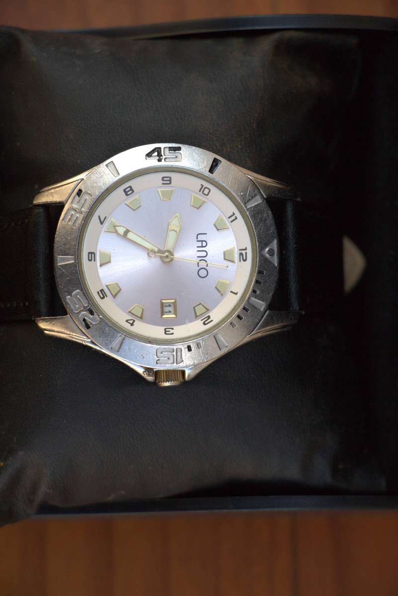LANCO QUARTZ DIVERS STYLE  WATCH WITH BOX