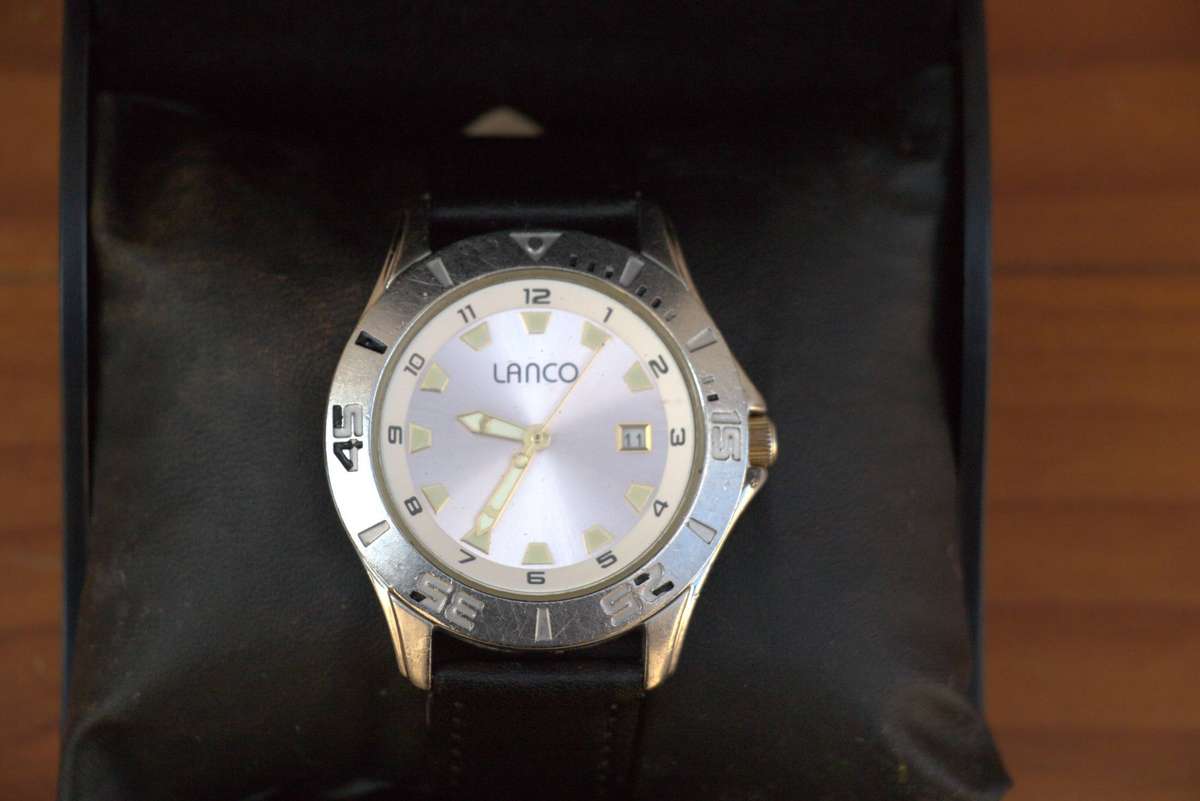 LANCO QUARTZ DIVERS STYLE  WATCH WITH BOX