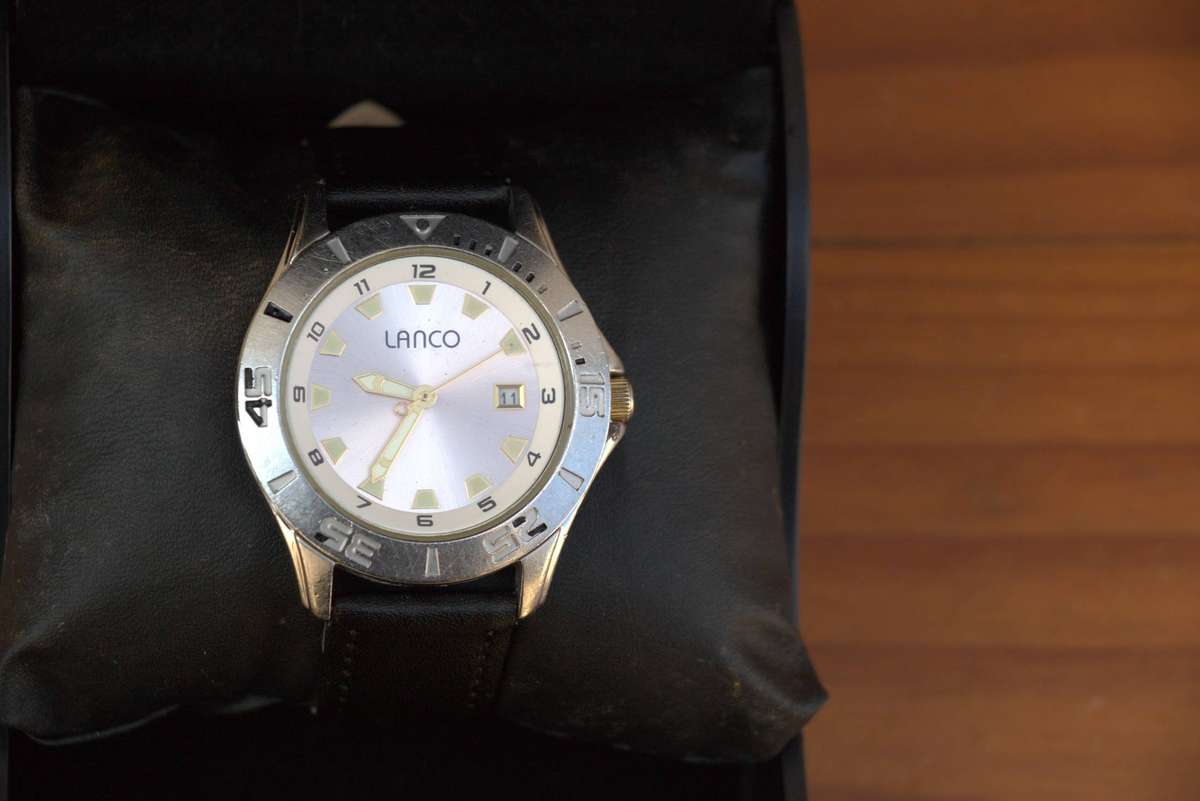 LANCO QUARTZ DIVERS STYLE  WATCH WITH BOX