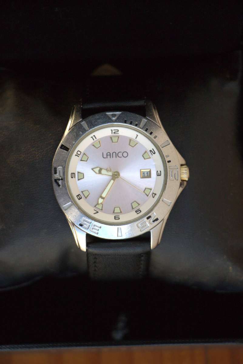 LANCO QUARTZ DIVERS STYLE  WATCH WITH BOX