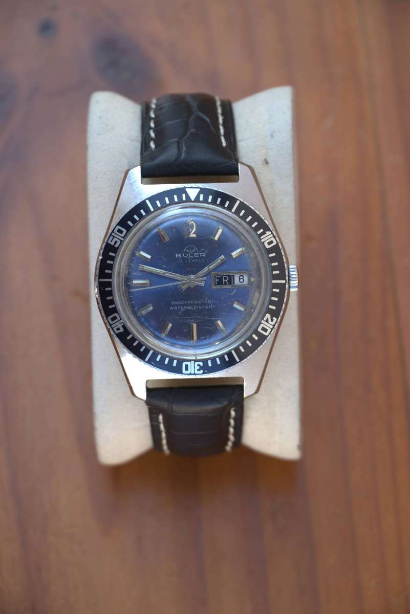 VINTAGE BULER DIVERS WATCH