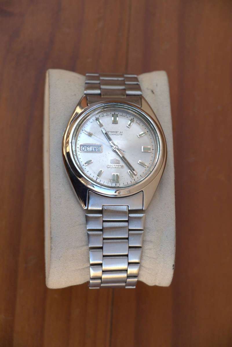 VINTAGE SEIKO 5 AUTOMATIC WATCH - REF. 7009-3041 (NOT WORKING - FOR SERVICE OR REPAIR)