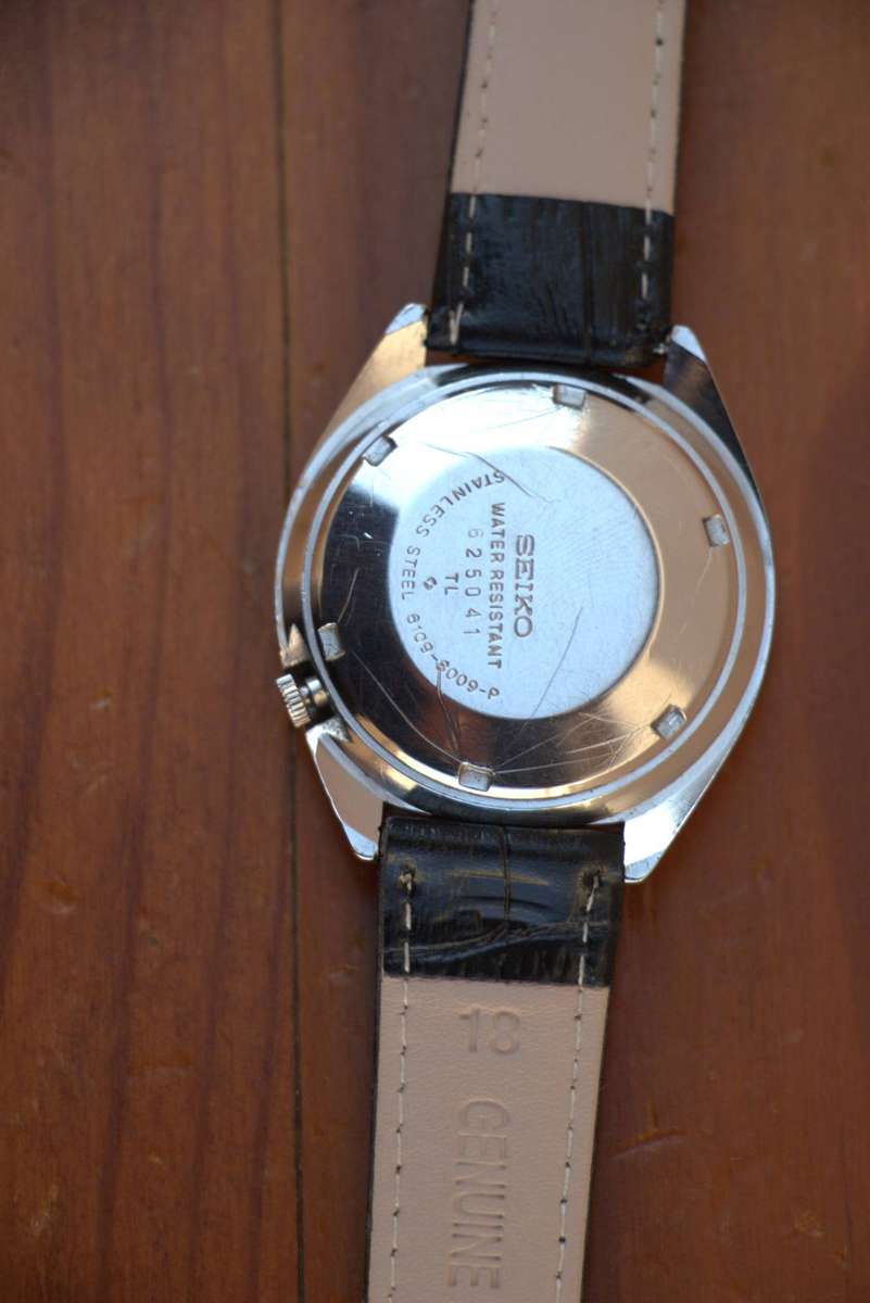 VINTAGE SEIKO AUTOMATIC WATCH - REF. 6109-8009-P (NOT WORKING - FOR SERVICE OR REPAIR)