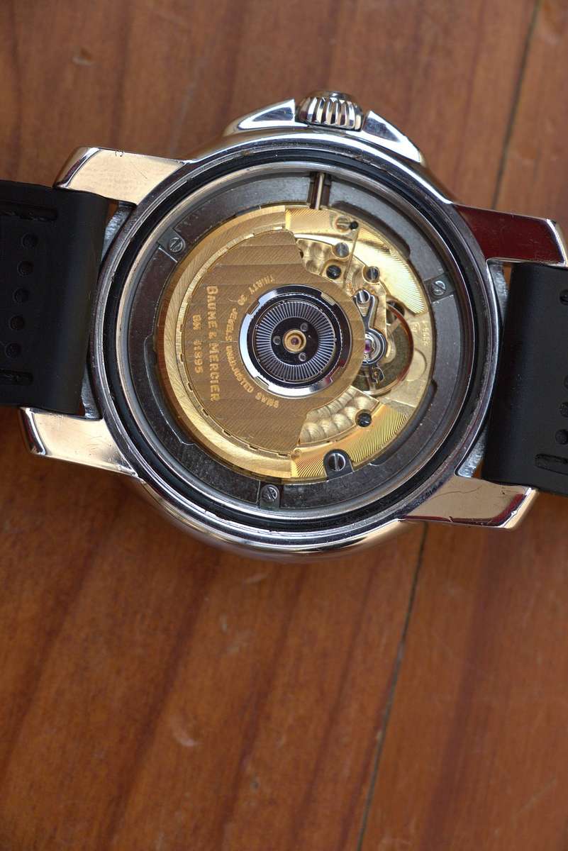 BAUME & MERCIER CAPELAND AUTOMATIC DIVER MENS WATCH - REF. 65353