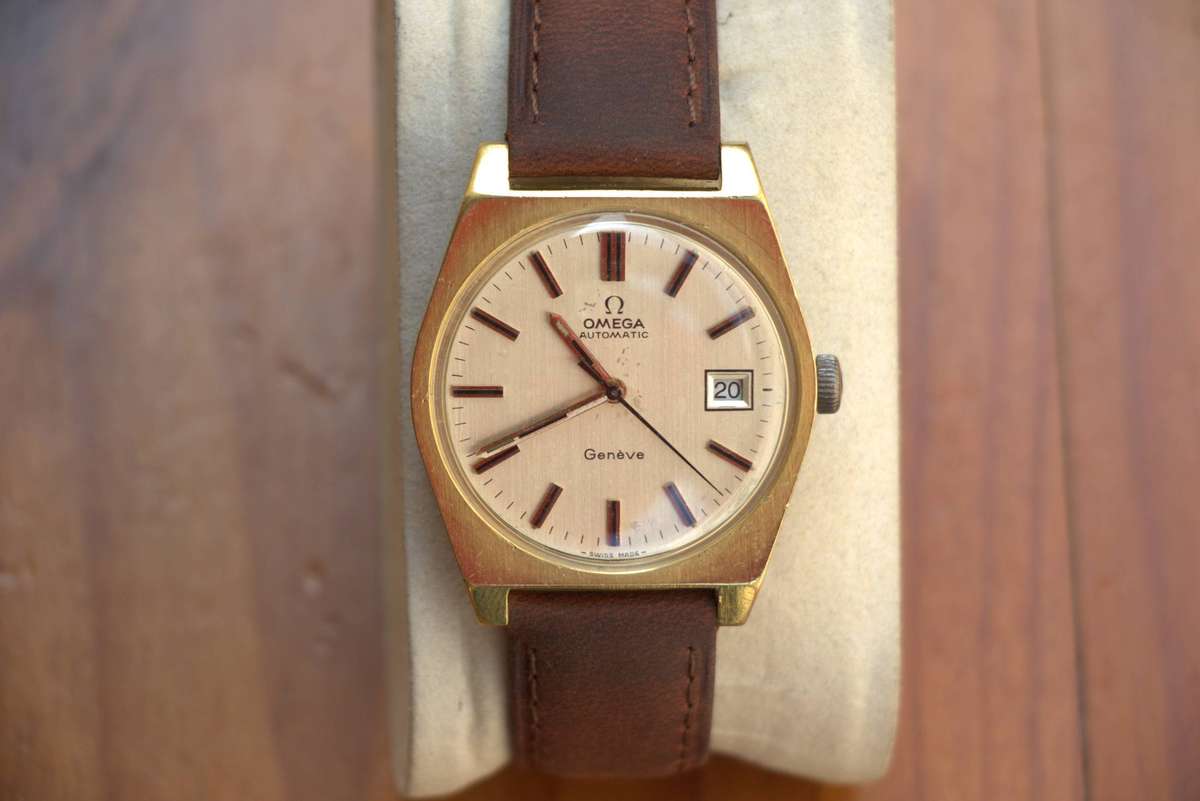 VINTAGE OMEGA AUTOMATIC GENEVE MENS WATCH - REF, 1660118