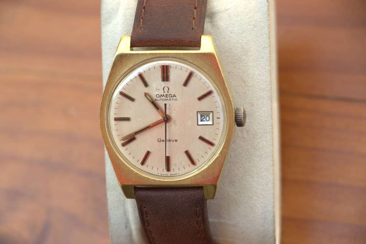 VINTAGE OMEGA AUTOMATIC GENEVE MENS WATCH - REF, 1660118