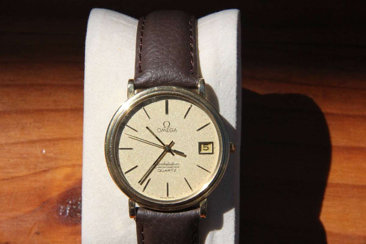 Omega Constellation Chronometer Quartz Date 198.0126 - Rare Dial