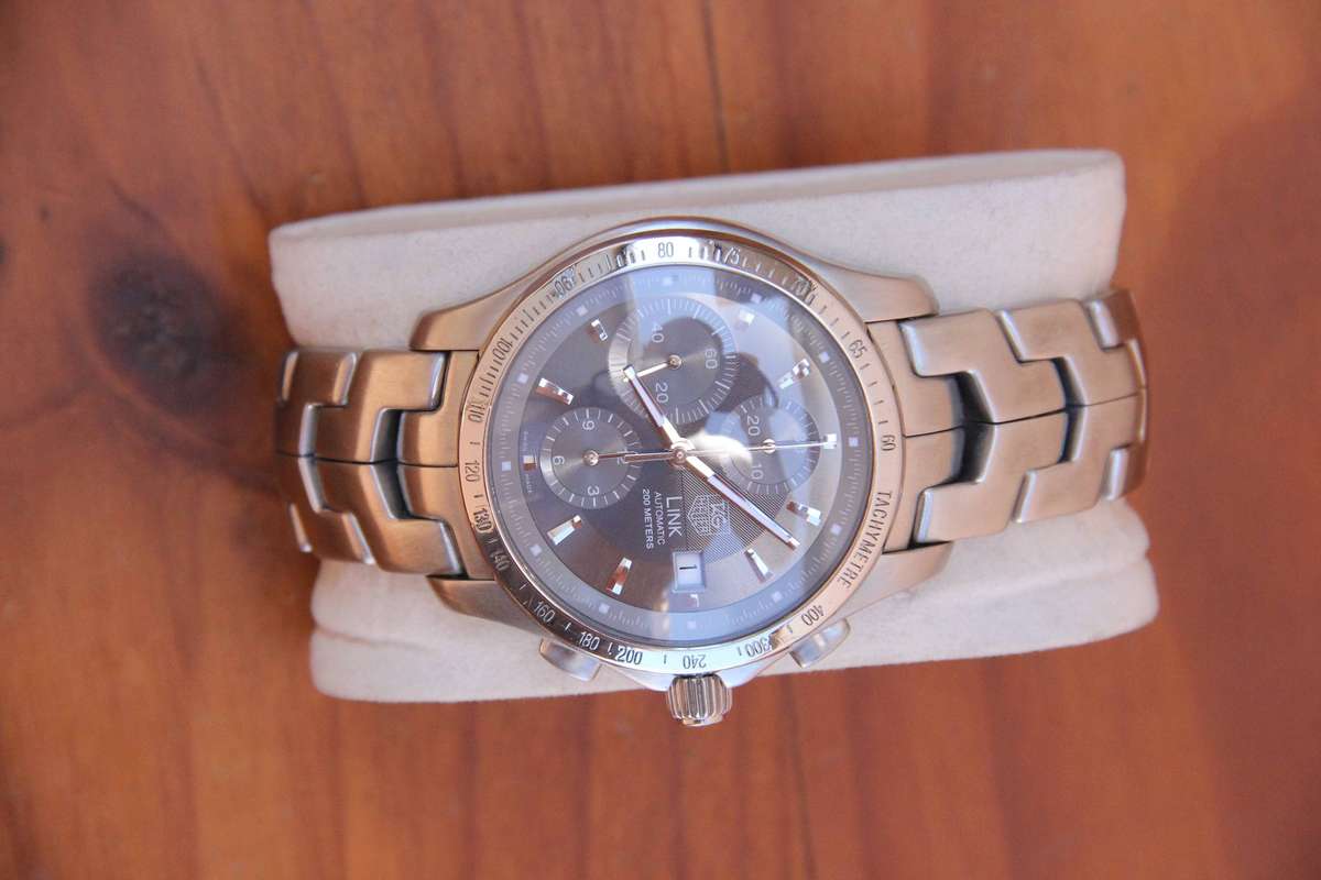 TAG LINK AUTOMATIC CHRONOGRAPH - CJF2115 (VALJOUX 7750)