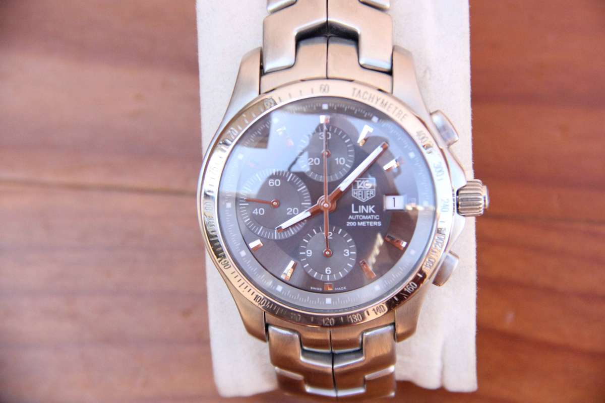 TAG LINK AUTOMATIC CHRONOGRAPH - CJF2115 (VALJOUX 7750)