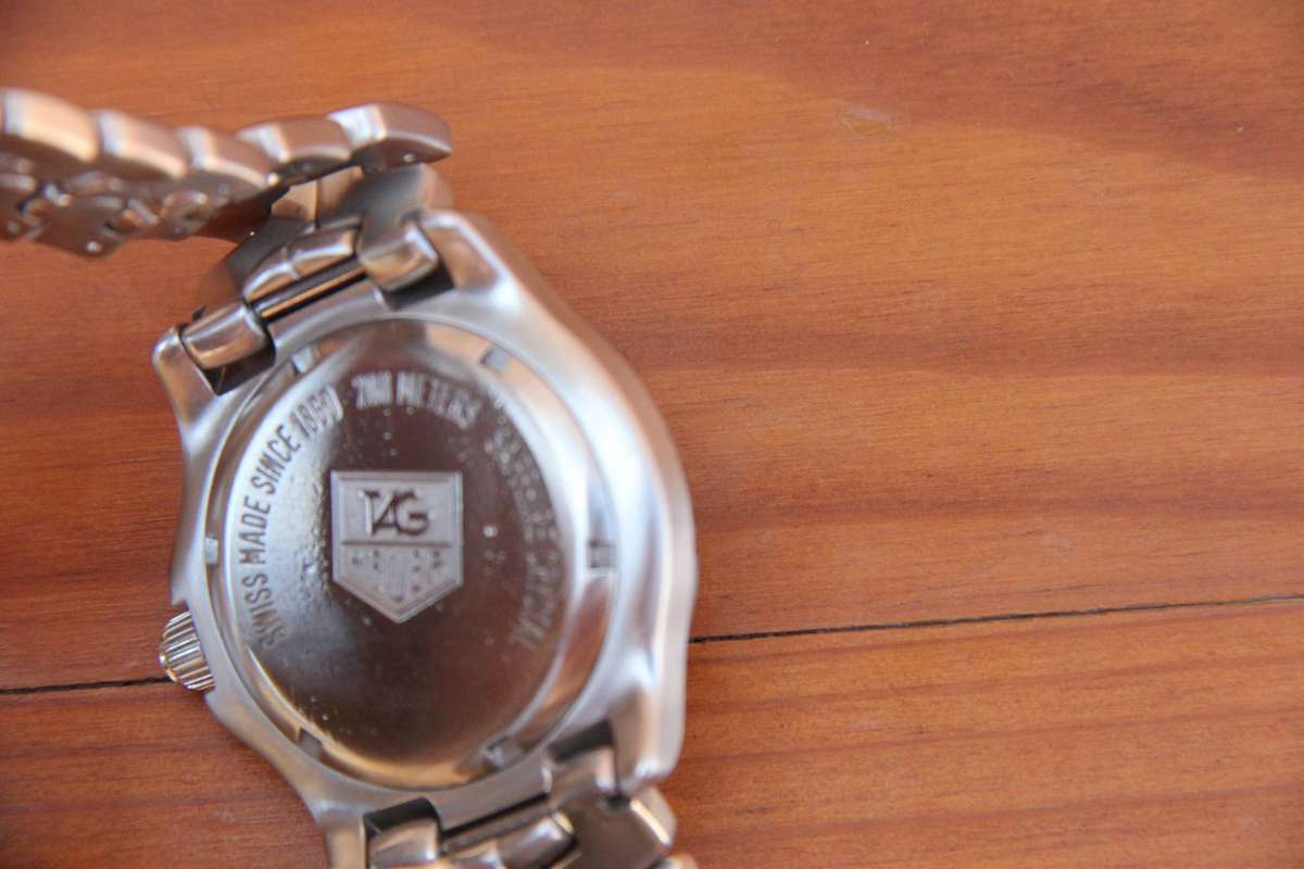 TAG HEUER PROFESSIONAL WATCH (LINK) BLUE DIAL  REF: WT1113