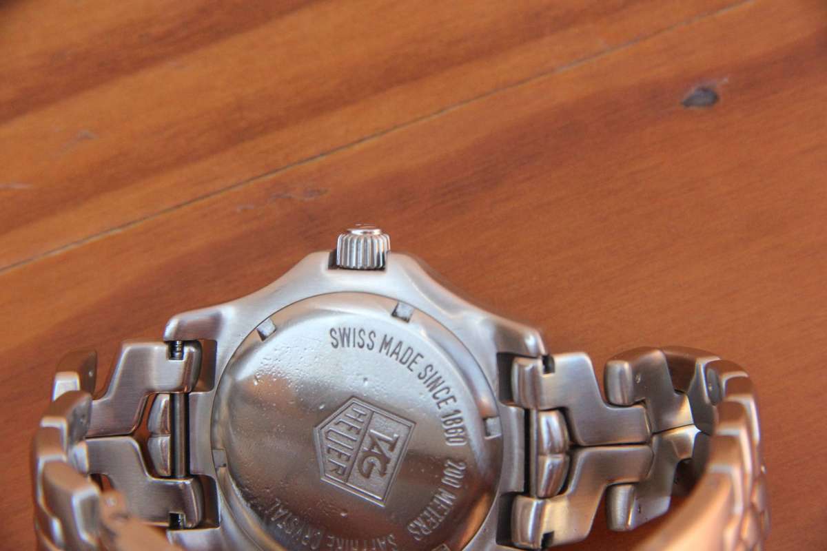 TAG HEUER PROFESSIONAL WATCH (LINK) BLUE DIAL  REF: WT1113
