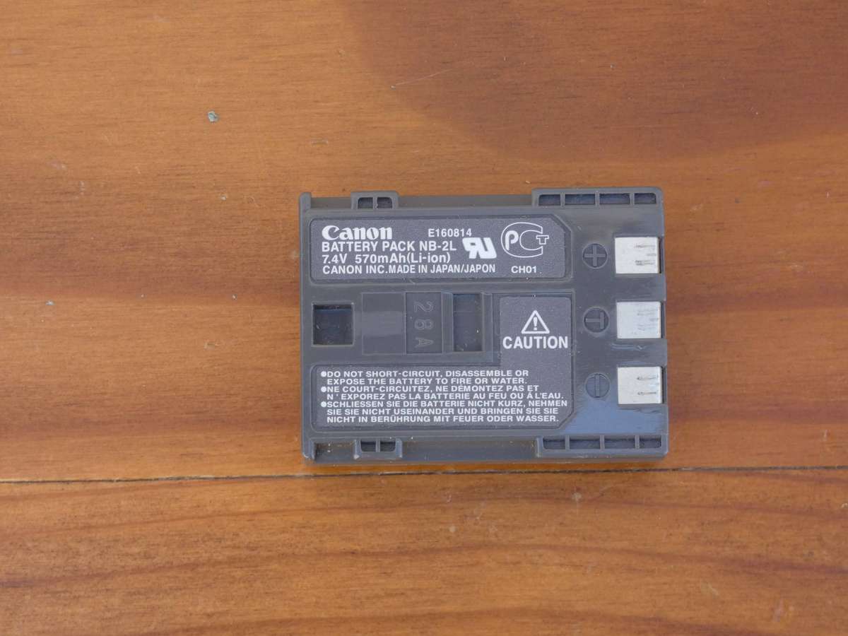 CANON NB-2L BATTERY - UNTESTED