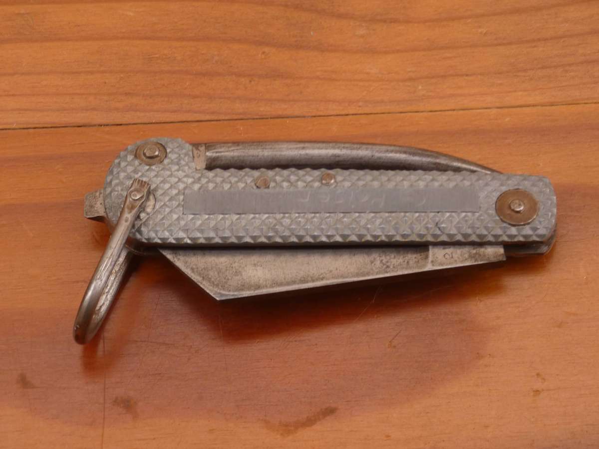 VINTAGE RODGERS NAVY RIGGING KNIFE - MADE IN SHEFFIELD ENGLAND