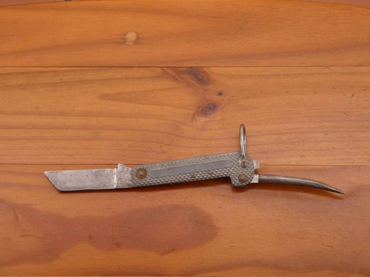 VINTAGE RODGERS NAVY RIGGING KNIFE - MADE IN SHEFFIELD ENGLAND