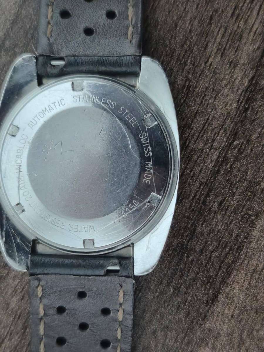 Rare Vintage Rotary Automatic Diver's Watch - Brown Dial